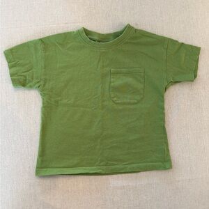 Zara kids shirtsleeve tshirt with from pocket detail